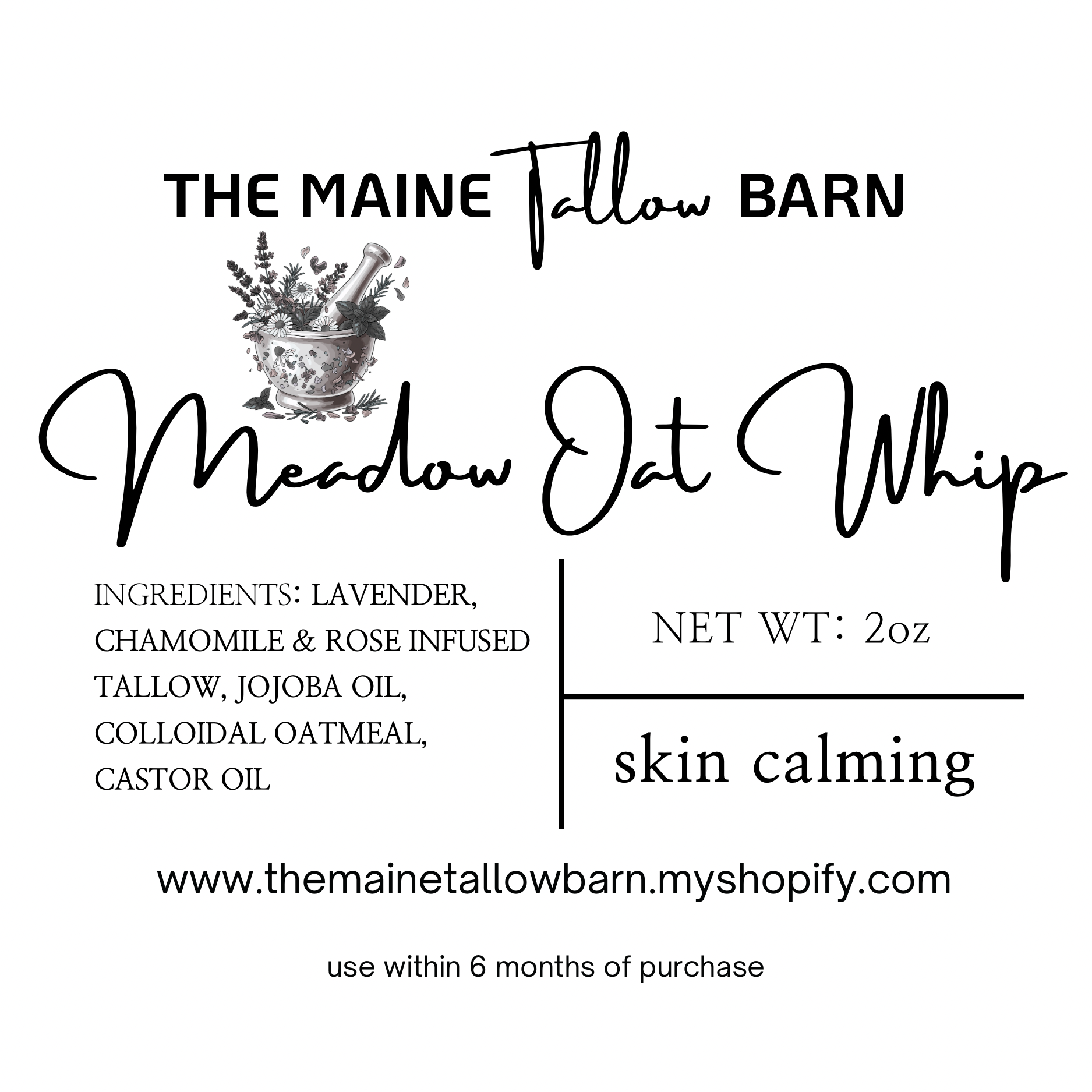 The Calming Meadow Collection - for irritated skin