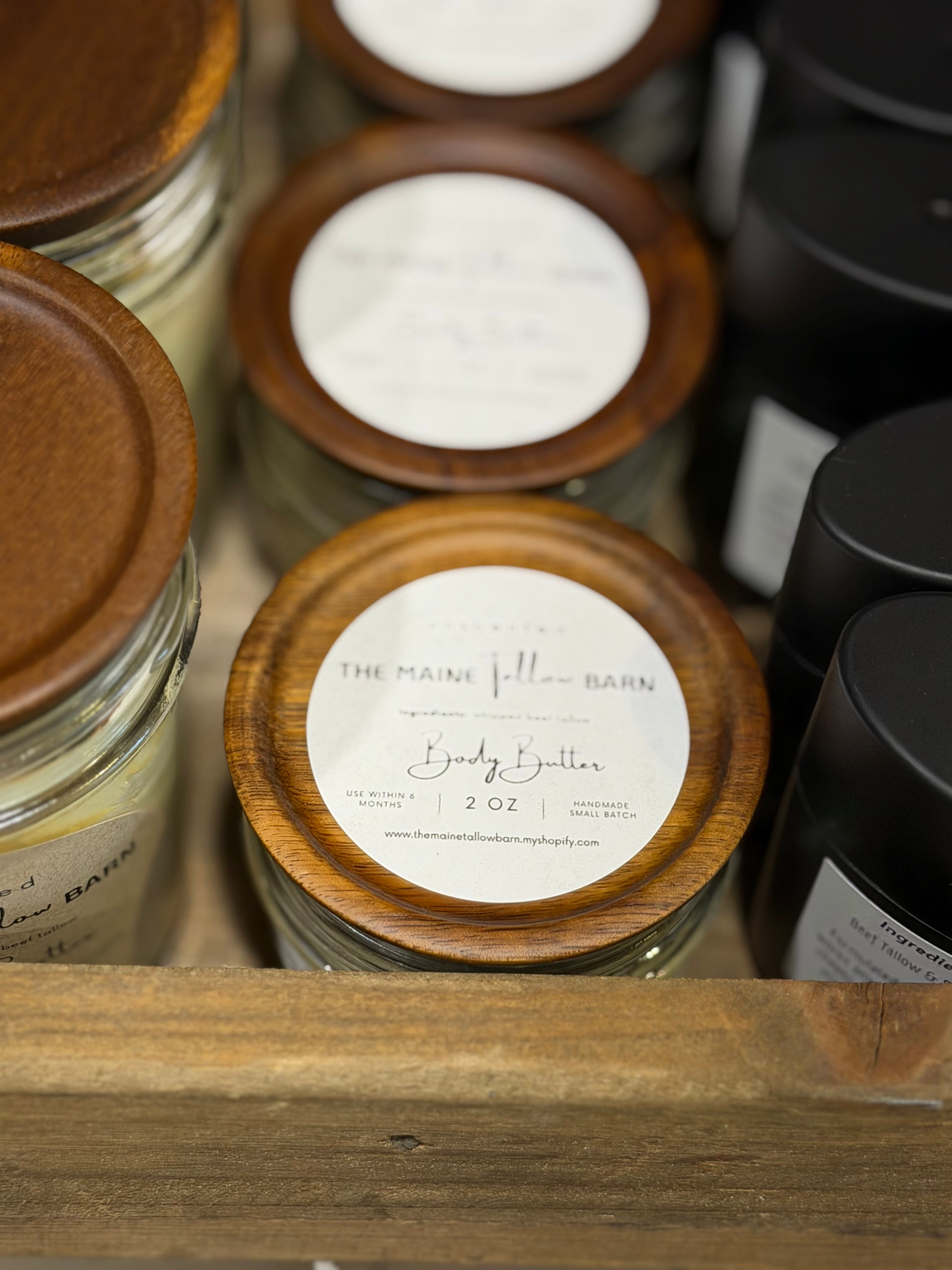 Body Butter - 4oz jar (approximately 2oz weight)